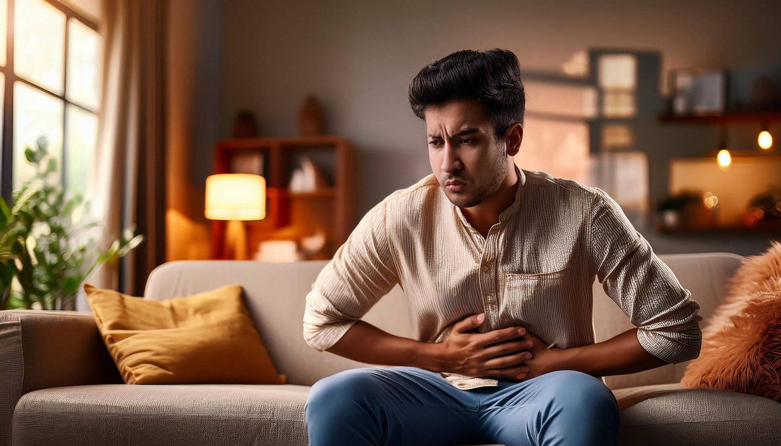 Doctor consulting patient for chronic GERD and acid reflux symptoms
