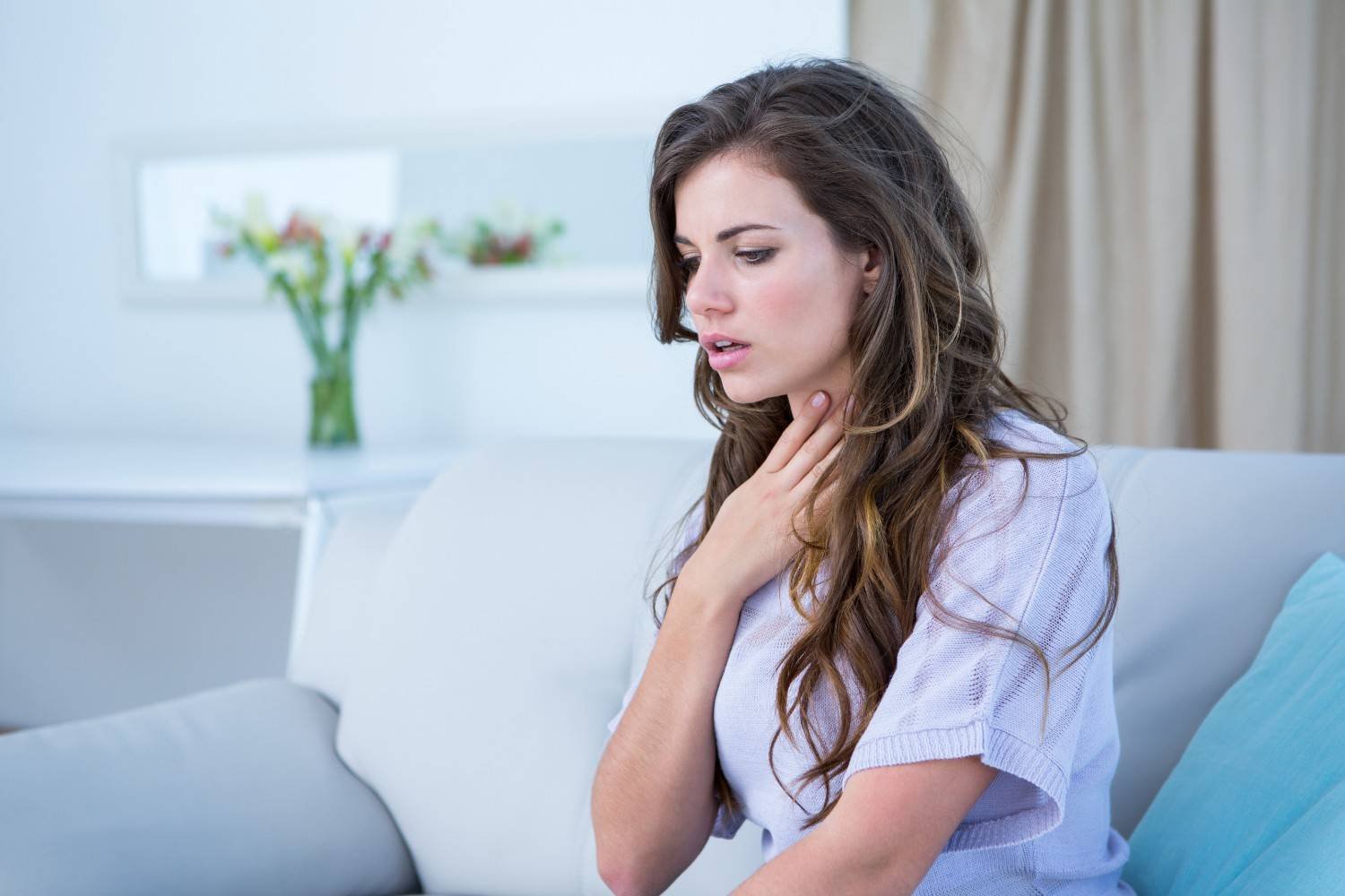 Doctor consulting patient for achalasia cardia and swallowing difficulty